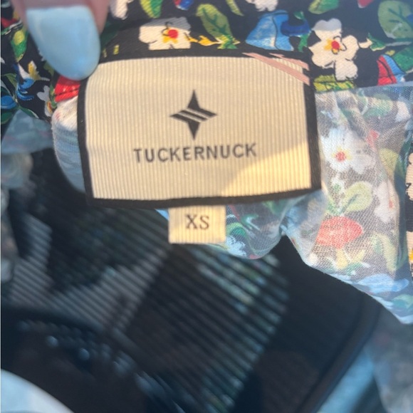 🌸 Tuckernuck Floral Ruffle Blouse – XS 🌸 - Picture 4 of 4